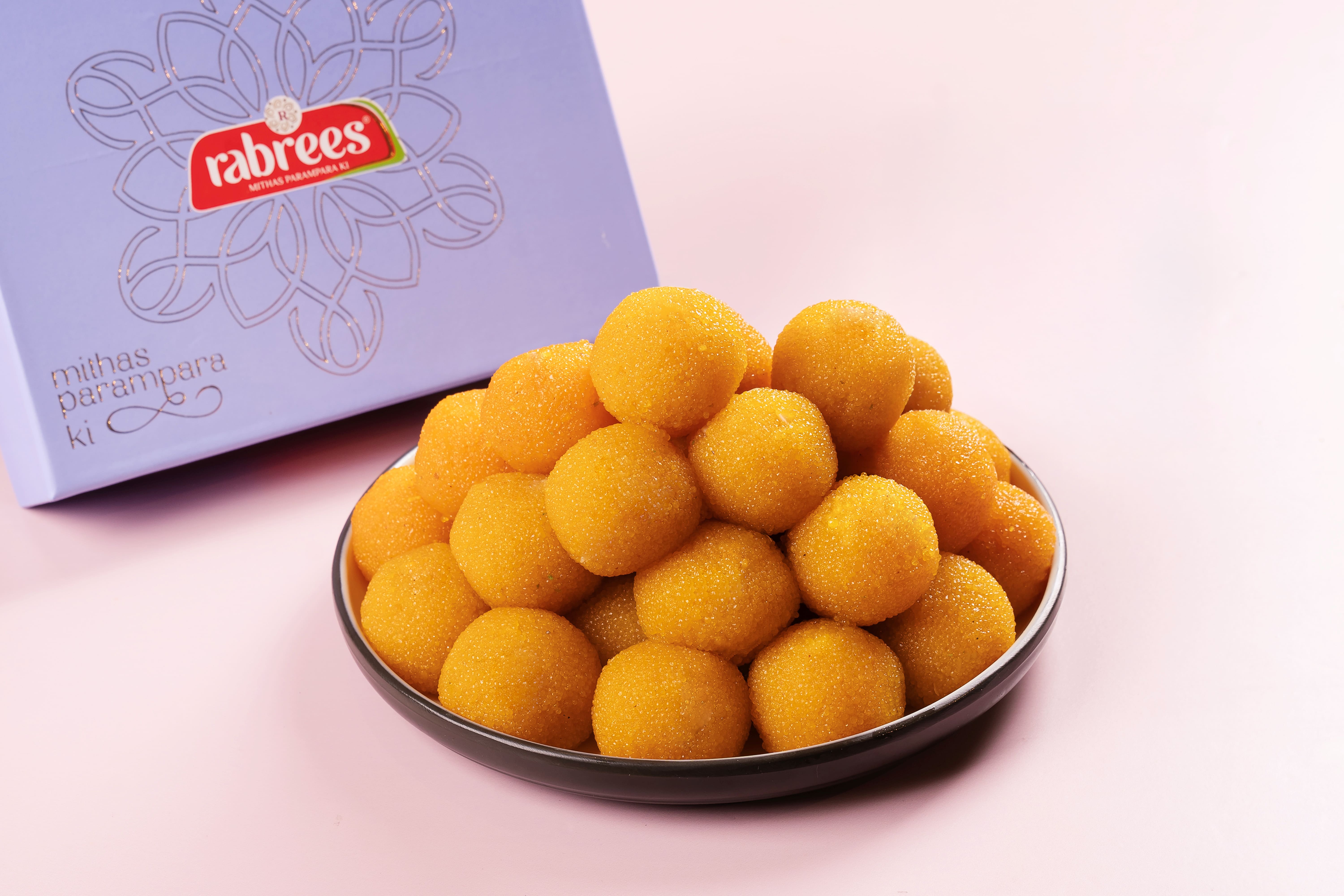Kesariya Motichoor Ladoo